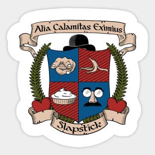 Slapstick Crest Sticker